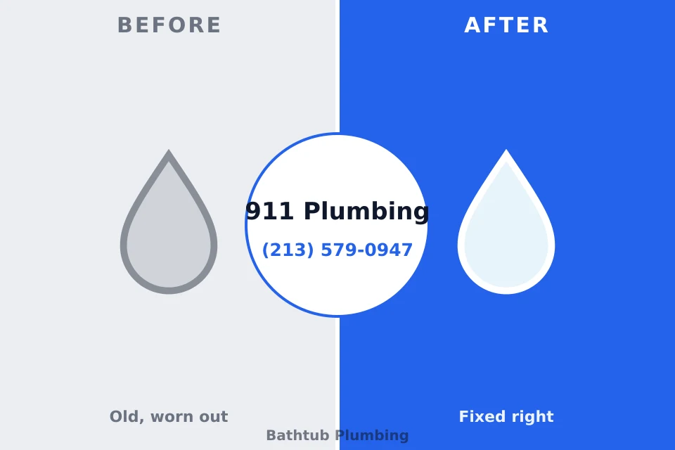 Before and after: plumbing company Green Valley, SD